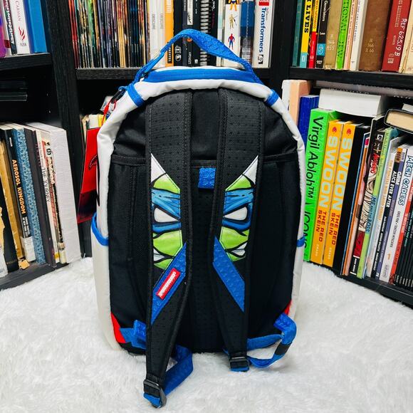 SPRAYGROUND LEONARDO KATANA CODE BACK PACK BOOK BAG TEENAGE MUTANT NINJA TURTLES - Picture 4 of 7